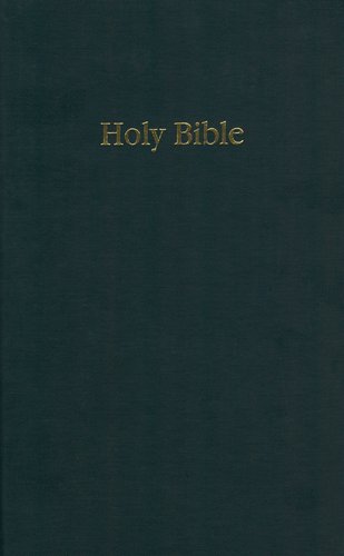 Pew Bible - Large Print - Black - HB