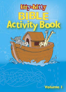 Itty-Bitty Bible Activity Book Volume 1 (Pack Of 6)