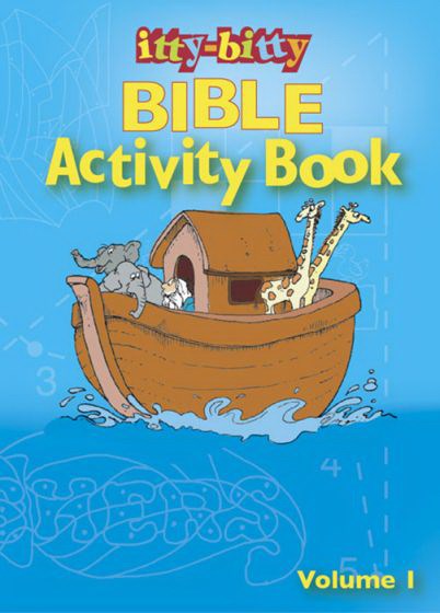 Itty-Bitty Bible Activity Book Volume 1 (Pack Of 6)