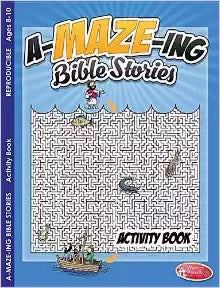 A-Maze-Ing Bible Stories Activity Book (Ages 8-10)