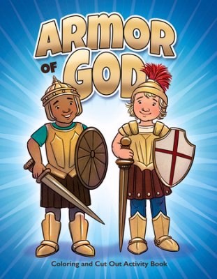 Armor Of God Coloring And Cut Out Activity Book (Ages 5-7)