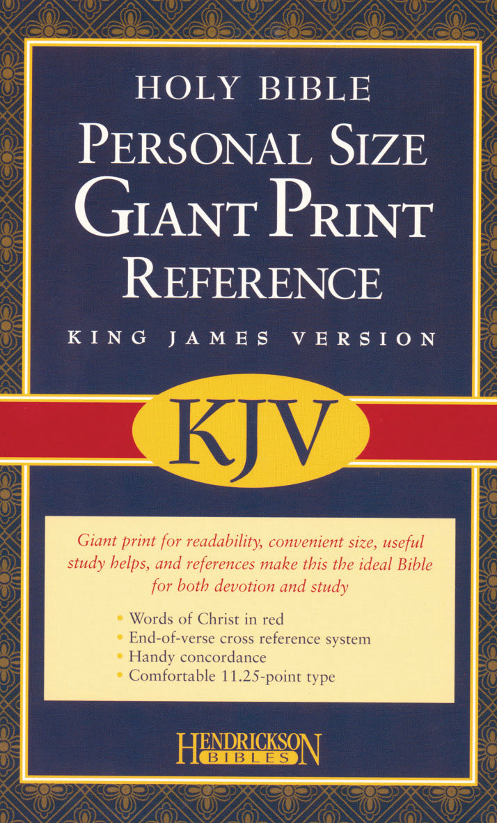 Personal-Size Giant-Print Reference Bibl