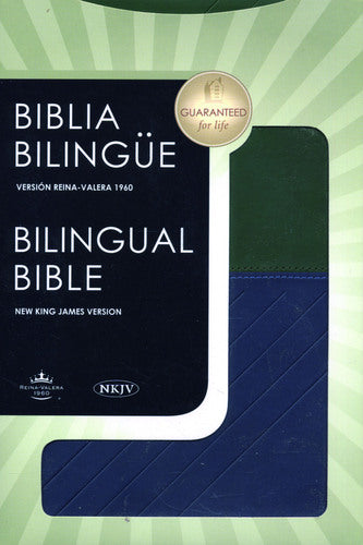 Biblia Bilingüe - Bilingual Bible - Blue
