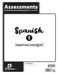 Spanish 1 Assessments Tests (3rd Edition)
