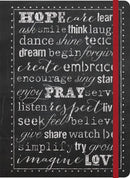 Hope  Pray  Love Compact Journal