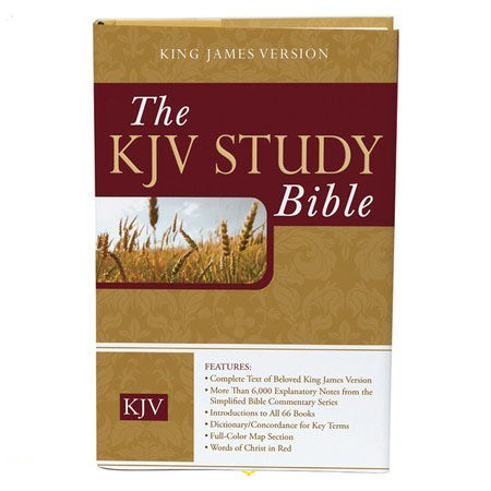 KJV Study Bible - Burg. (BL)