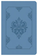 KJV Deluxe Gift & Award Bible-Light Blue DiCarta