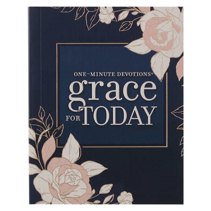 Grace for Today Navy Blue Softcover 