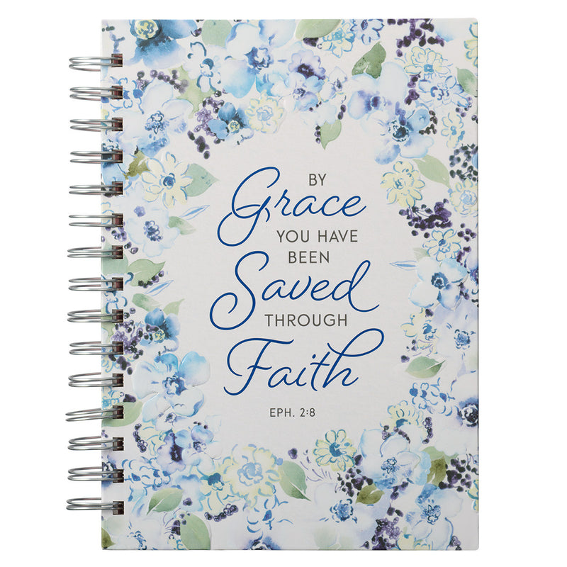 By Grace Blue Posies - Ephesians 2:8