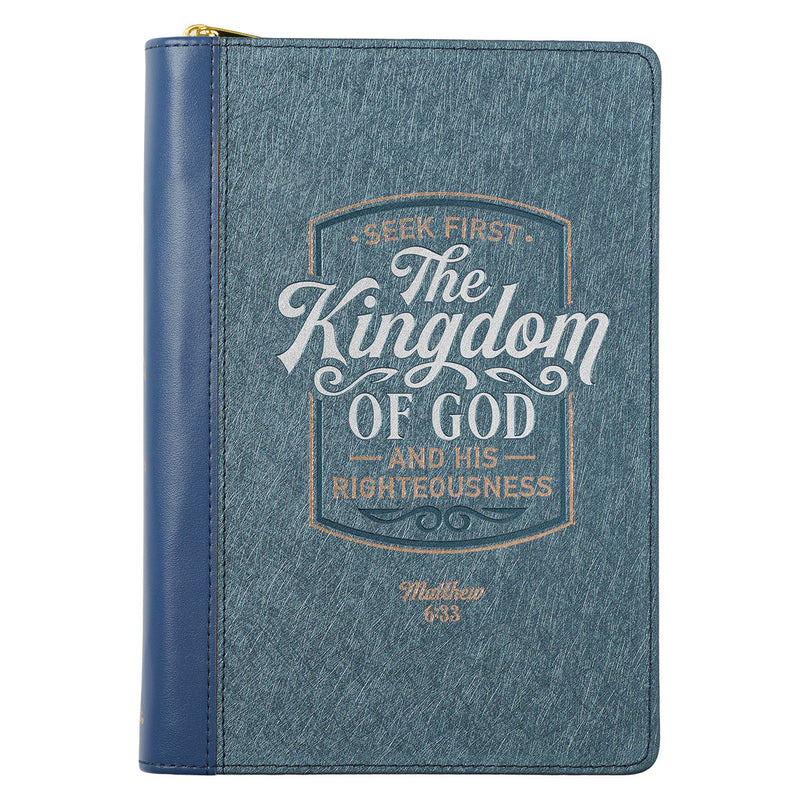 The Kingdom of God Two-toned Blue - Matt