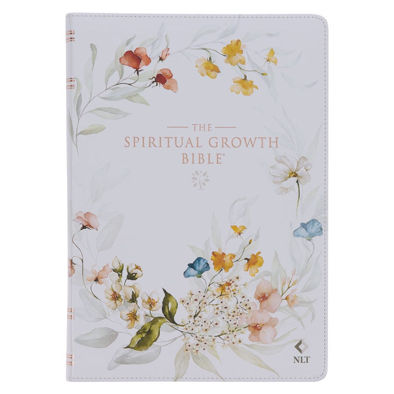 Spiritual Growth Bible Cream-Floral