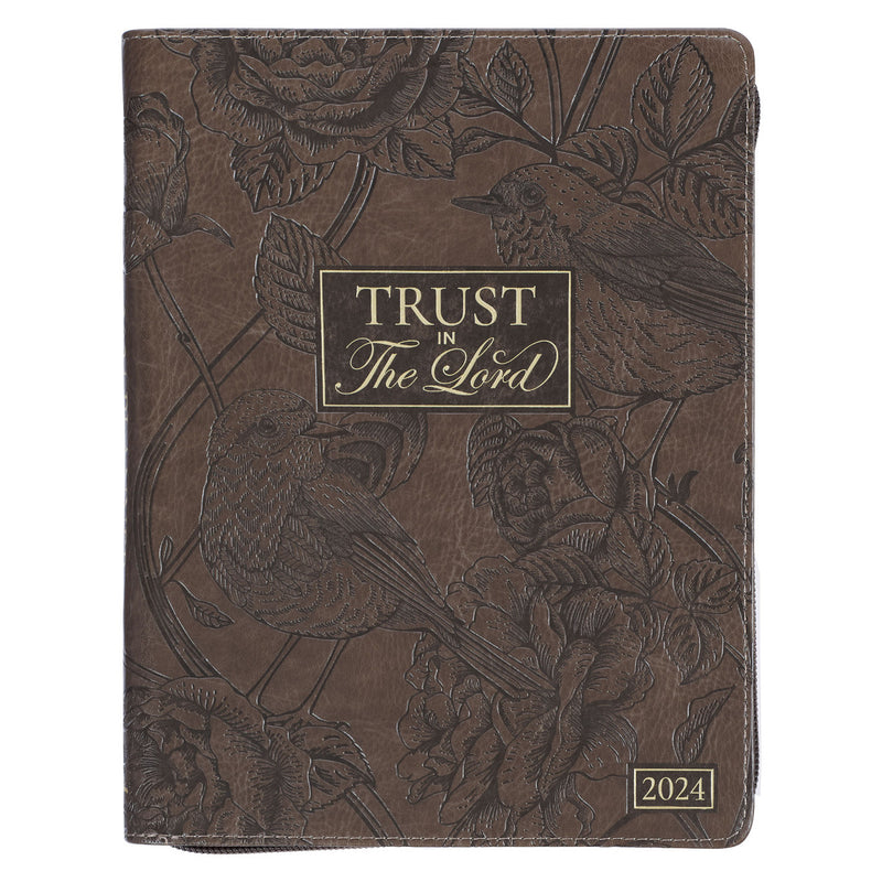Trust in the Lord Sparrow Faux Leather