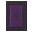 Tweekleurige paarse LP-studie-index