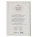 Black Hardcover Large Print Study Bible