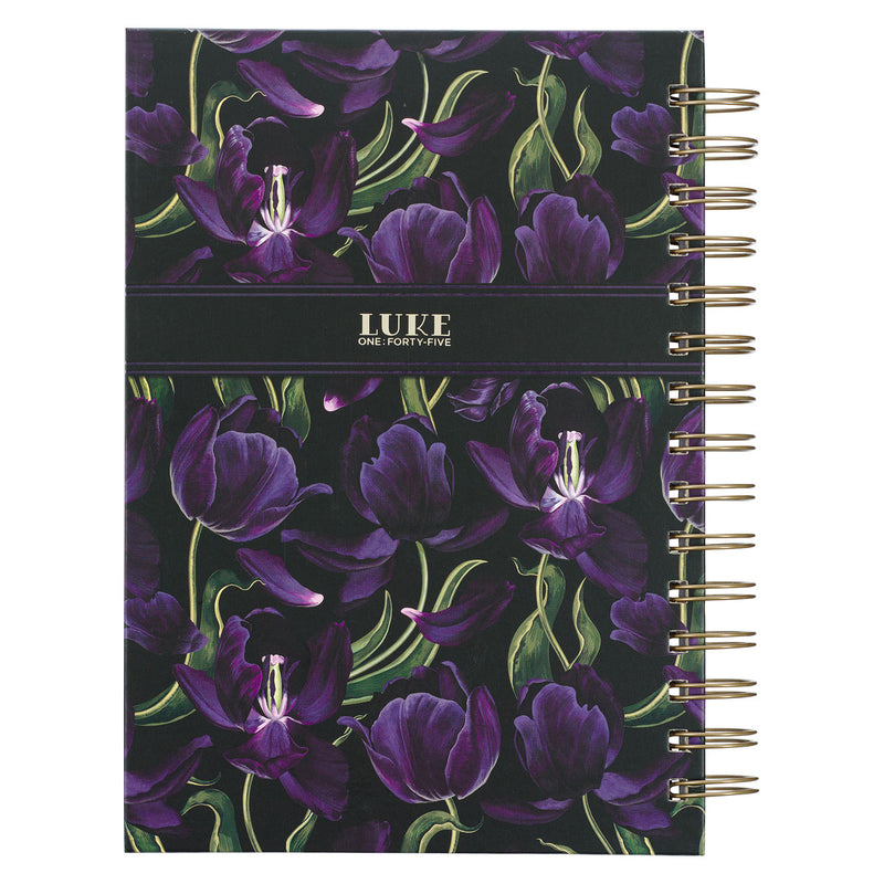 Blessed is She Purple Tulip - Luke 1:45