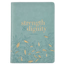 Strength and Dignity Misty Teal 