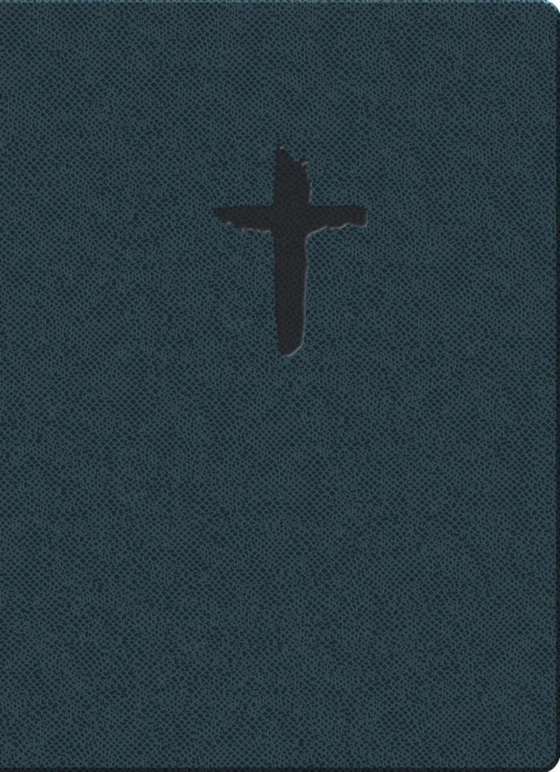 KJVER Gift & Award/Thinline Personal Size-Blue Reptile Imitation Leather