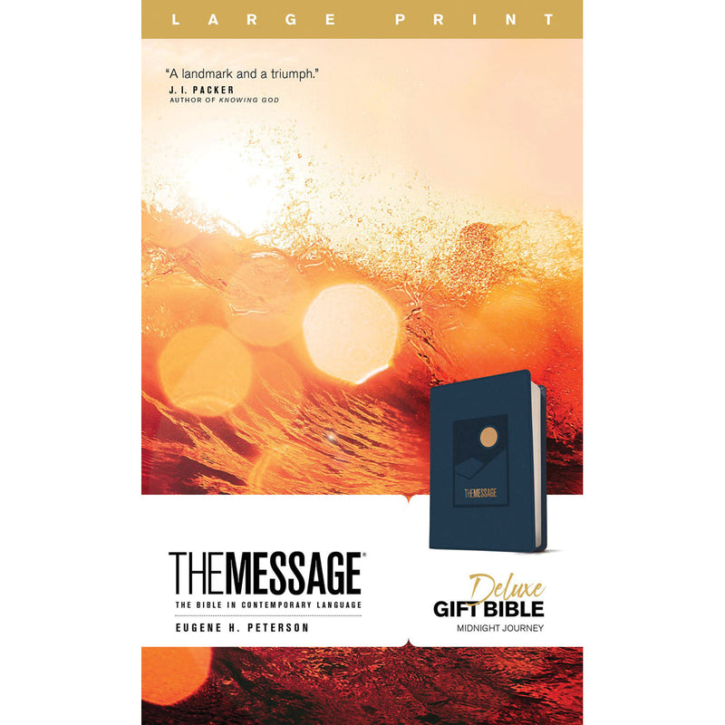 The Message Deluxe Gift Bible, Large Pri