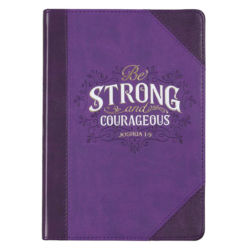 Strong & Courageous - 336 lined pages