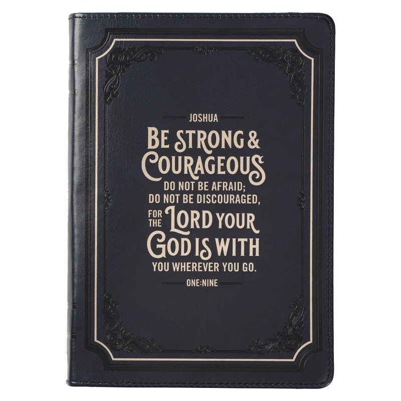 Be Strong and Courageous Black - Joshua 