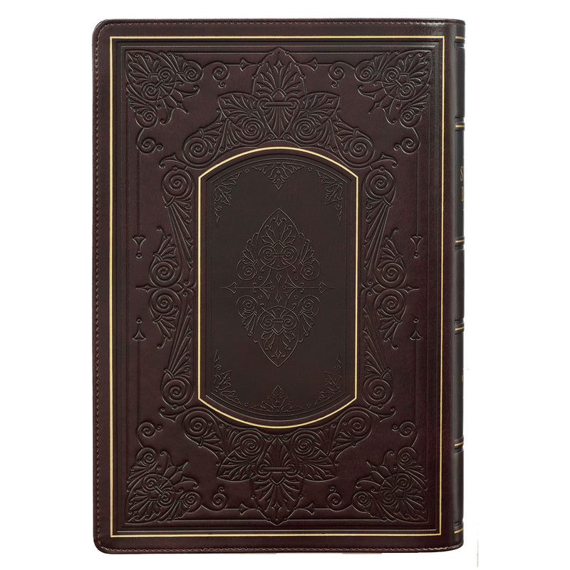 Burgundy Faux Leather Study Bible Index