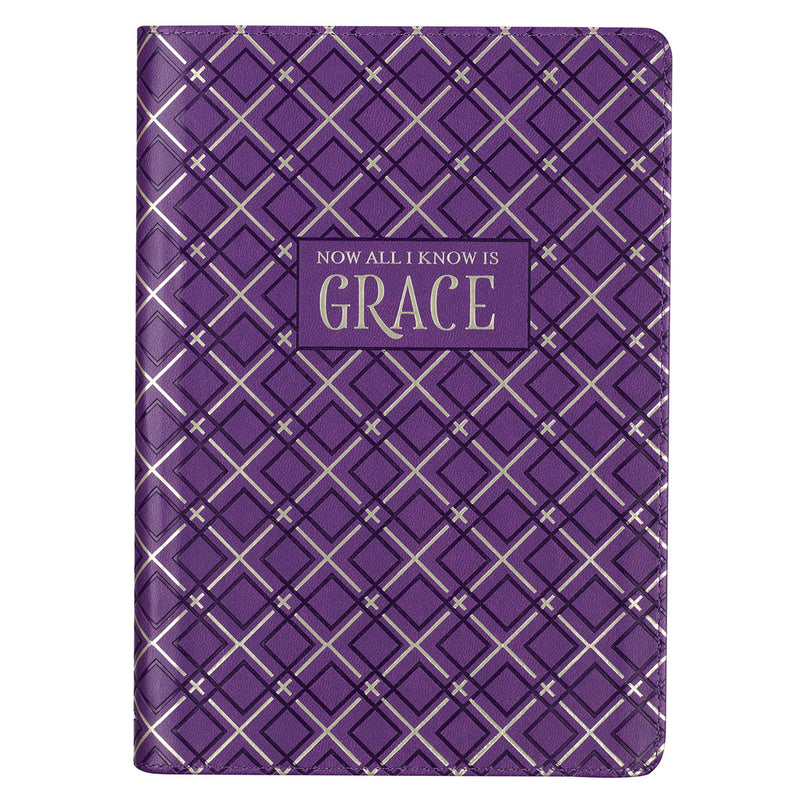 All I Know is Grace Purplewith Zipper