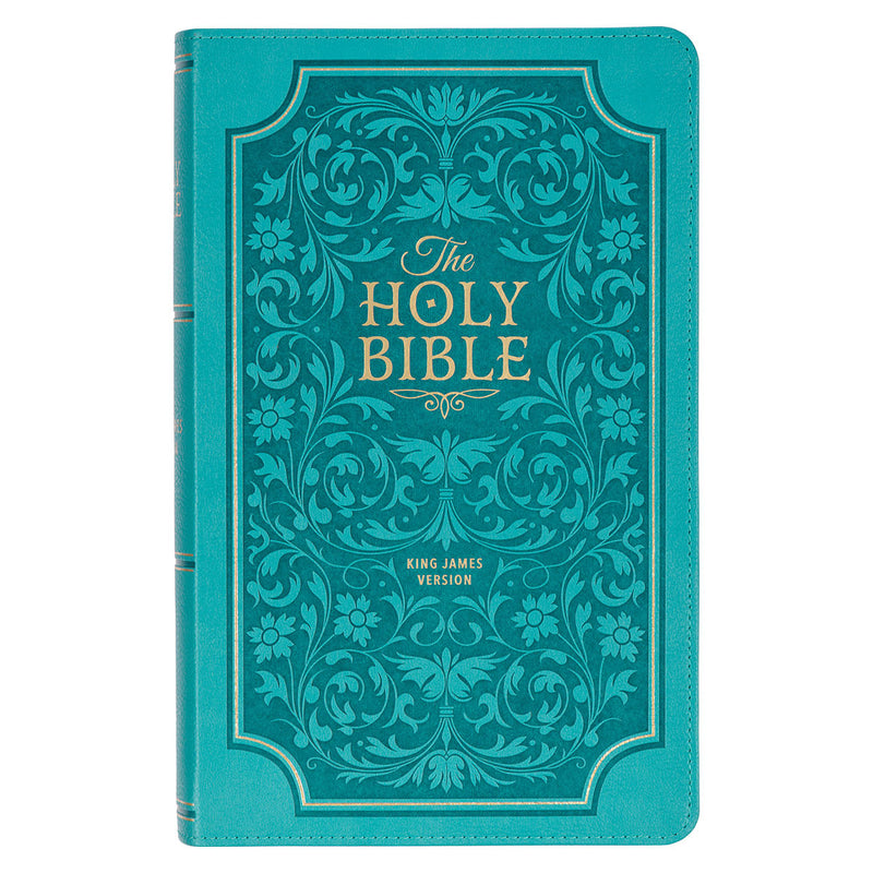 KJV Giant Print teal Standard-size