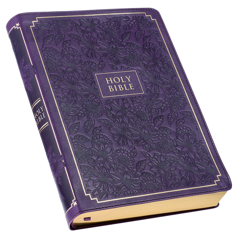 KJV Giant Print purple Full-size Index