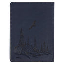 Wings Like Eagles Navy Blue Isaiah 40:31