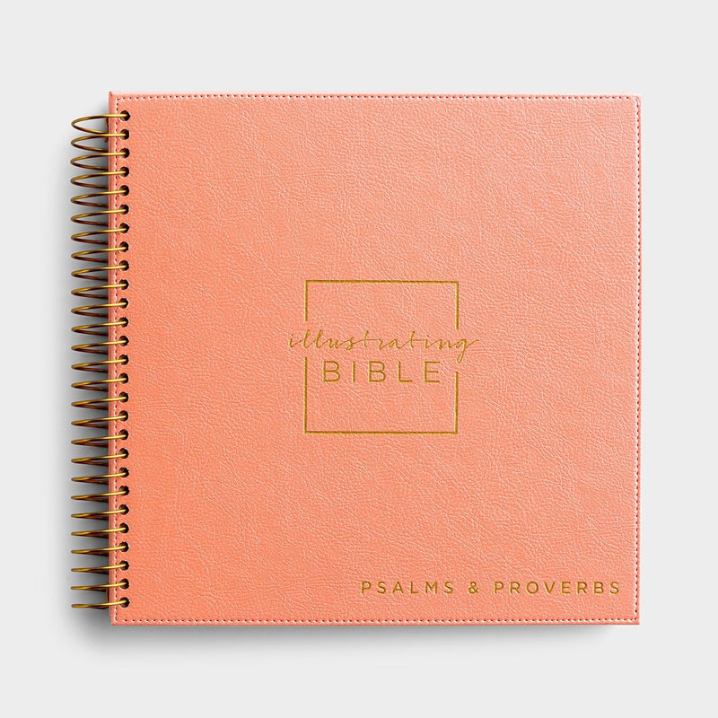 NIV Illustrating Bible: Psalms & Proverbs-Coral Faux Leather