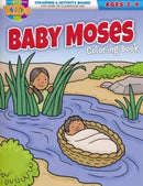 Baby Moses Coloring Activity Book (Ages 2-4)