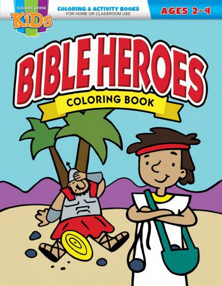 Bible Heroes Coloring Book (Ages 2-4)