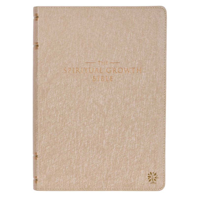 Spiritual Growth Bible Pearlescent Taupe