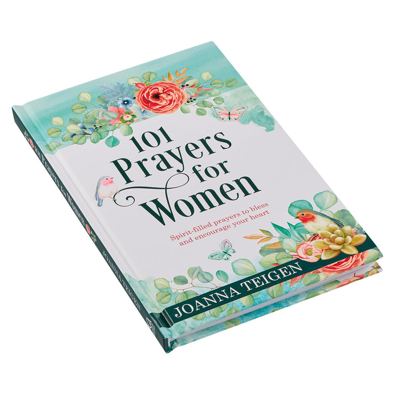 101 Prayers for Women Teal Hardcover