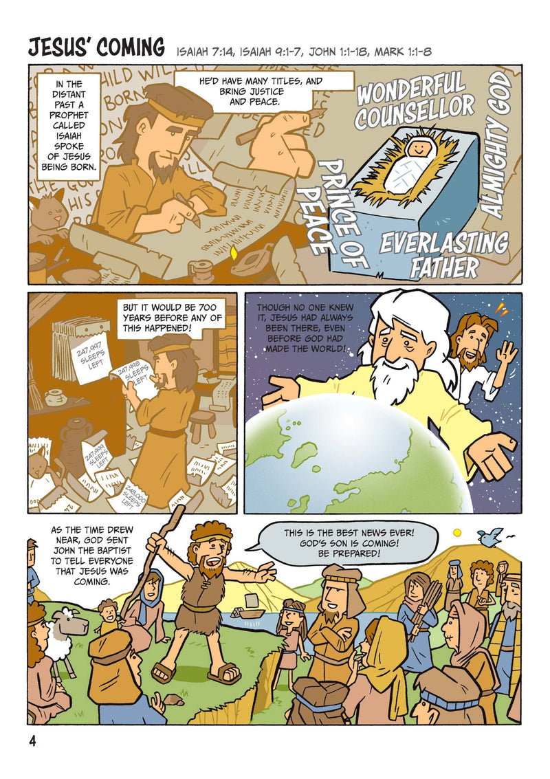 Colour Your Own Bible Comics!