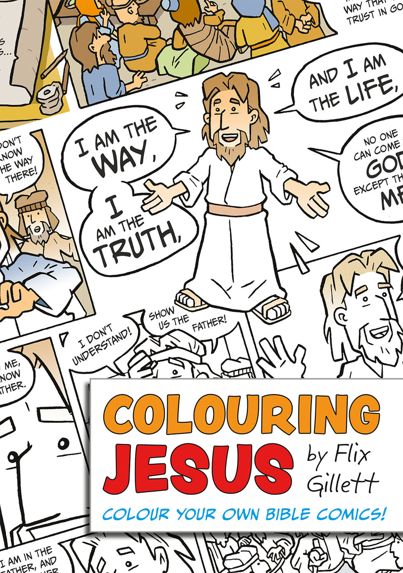 Colour Your Own Bible Comics!