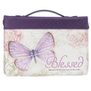 Butterfly Blessed Purple Luxleather