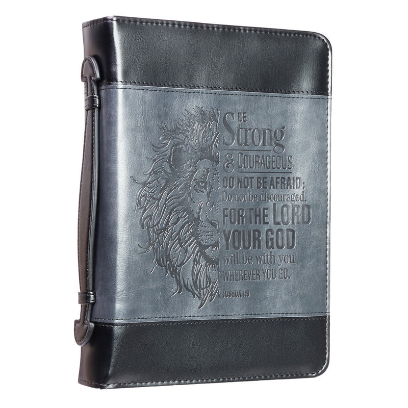 Be Strong Joshua 1:9 Black Luxleather