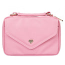 Pink with Heart Badge Luxleather