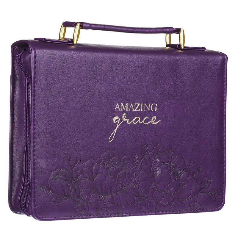 Amazing Grace Purple Floral Luxleather