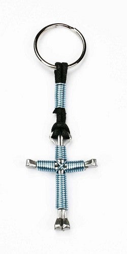 Disciple's cross sleutelh l blauw