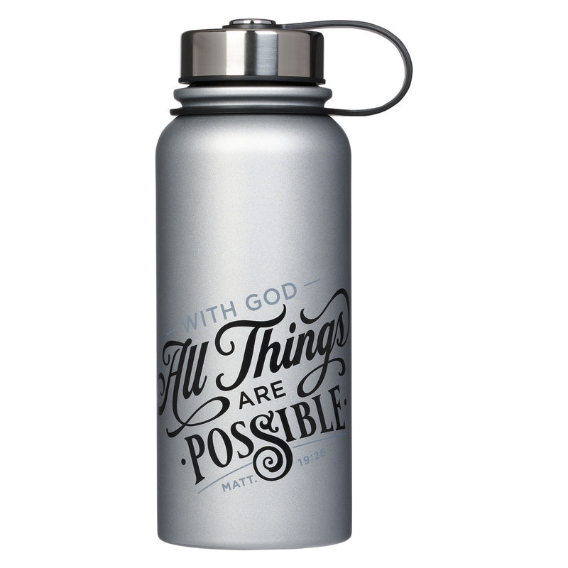 Things Are Possible Silver - Matthew 19: