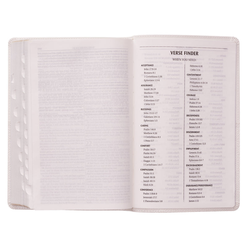 Standard Size Bible-Wedding-White-ind