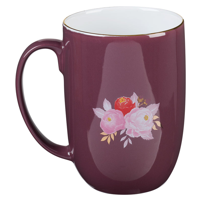 Amazing Grace Mulberry Pink Coffee Mug